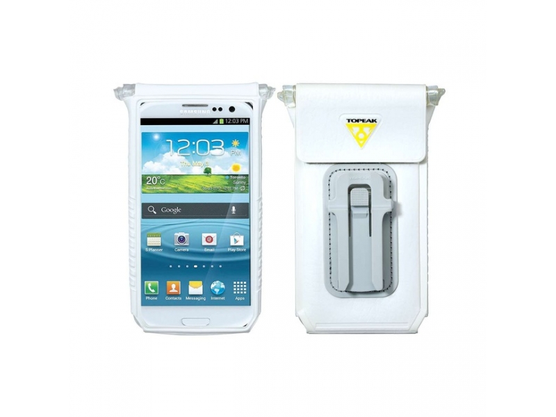 pouzdro na mobil TOPEAK SmartPhone DryBag 5" bílé