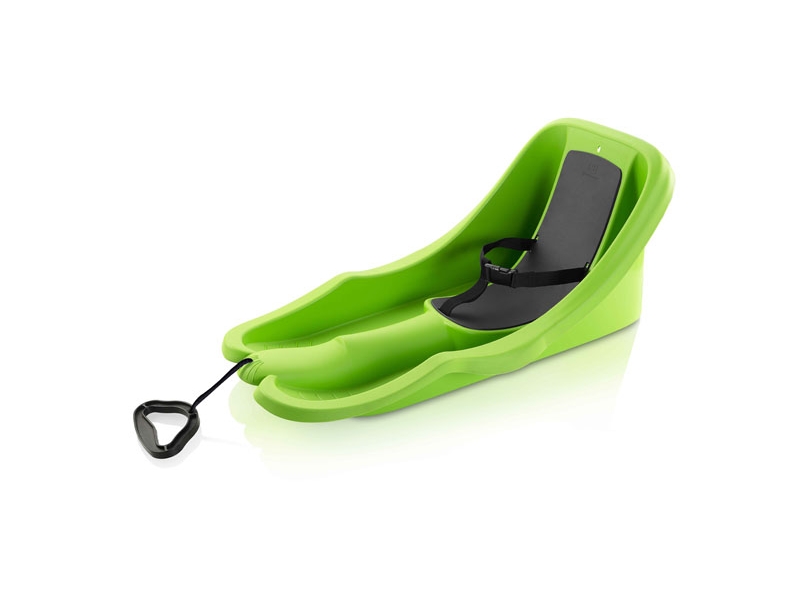 zima-bob plast.BABY RIDER teplá podložka zelený