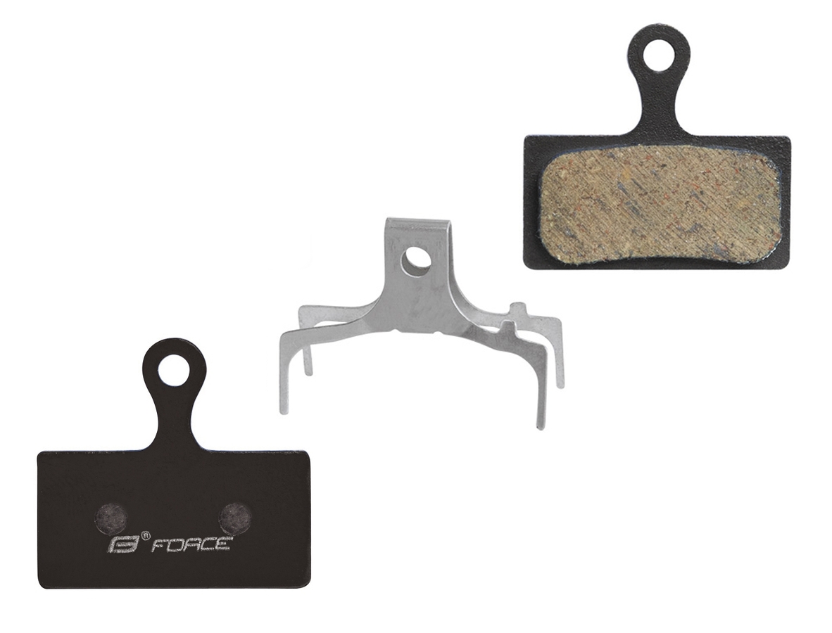 brzdové destičky FORCE SH G03A E-bike, s pružinou