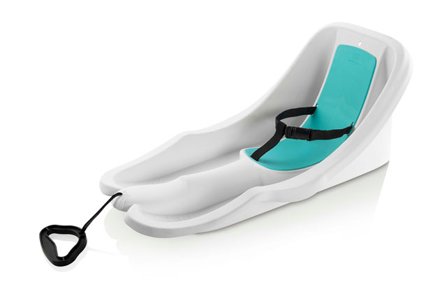 zima - bob BABY RIDER teplá podložka bílý