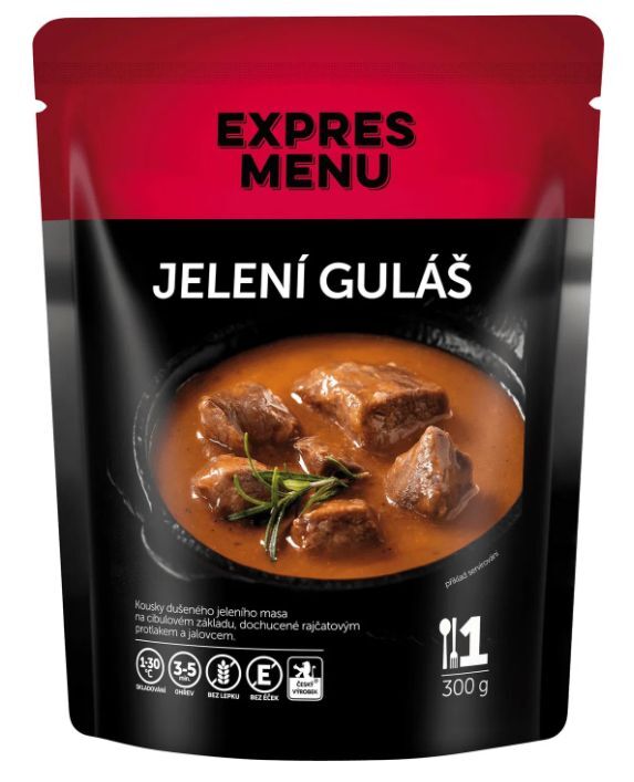 EXPRES MENU Jelení guláš 300g (1 porce)