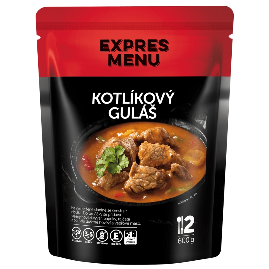 EXPRES MENU Kotlíkový guláš 600g (2 porce)