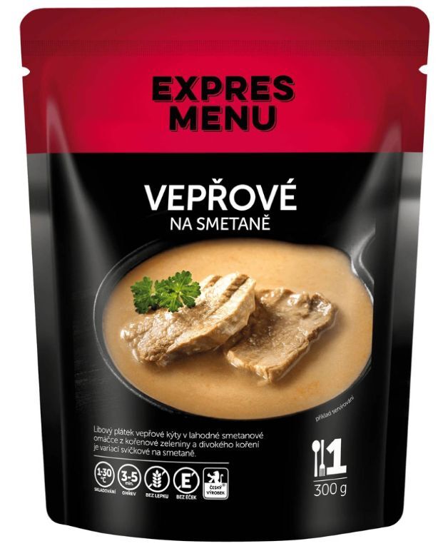 EXPRES MENU Vepřová kýta na smetaně 300g (1 porce)