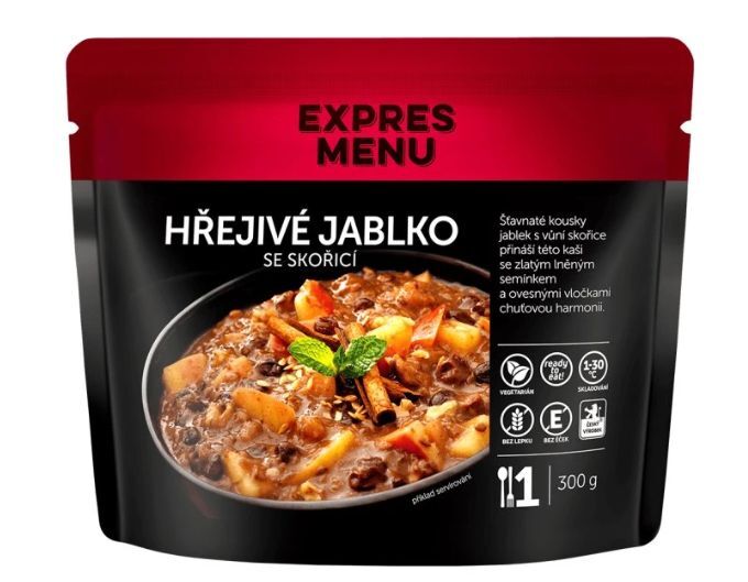 EXPRES MENU Hřejivé jablko se skořicí 300g (1 porce)