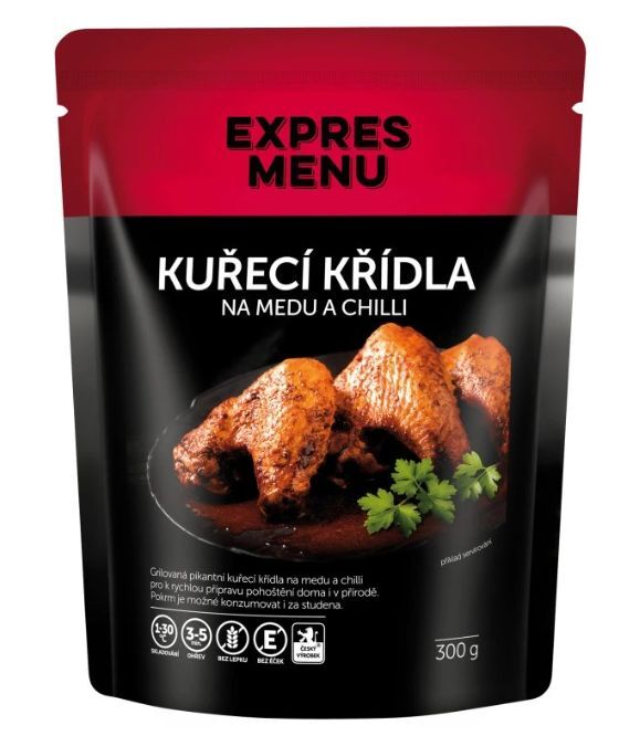 EXPRES MENU Kuřecí křídla na medu a chilli 300g