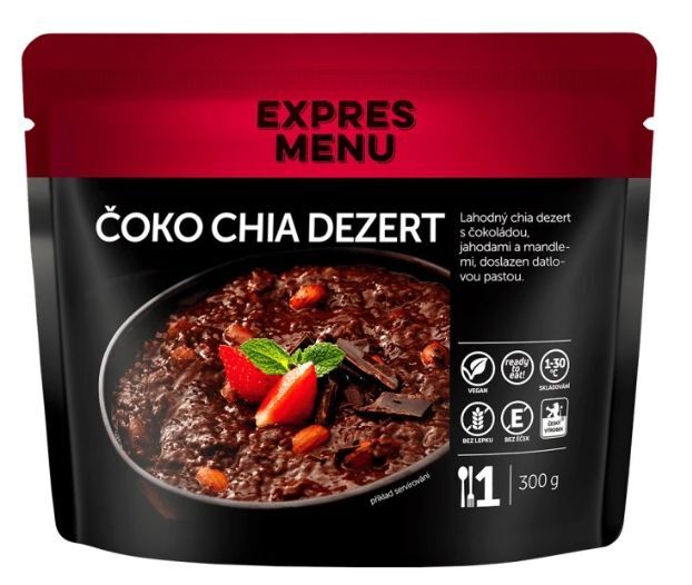 EXPRES MENU Čoko chia desert 300g (1 porce)