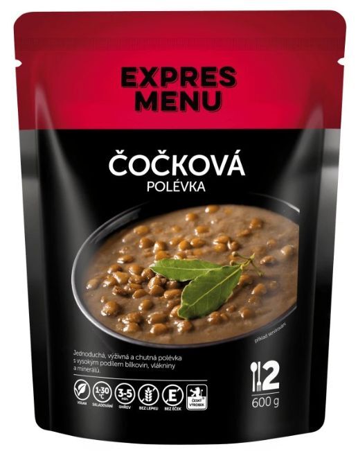 EXPRES MENU Polévka čočková 600g (2 porce)