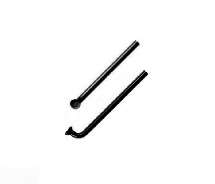 paprsek N 2/288 (balení 100ks) černý CN SPOKE