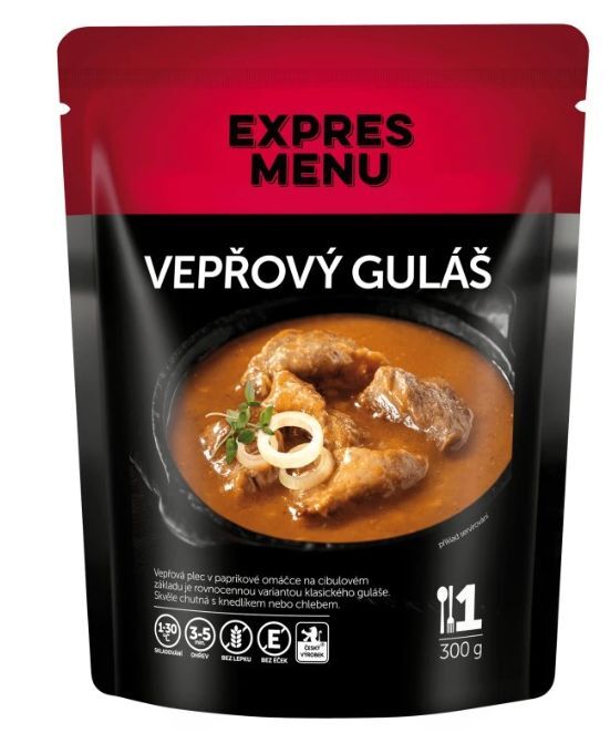 EXPRES MENU Vepřový guláš 300g (1 porce)
