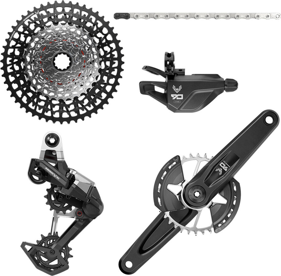 sada SRAM Eagle 90 Transmission 1×12, 170mm